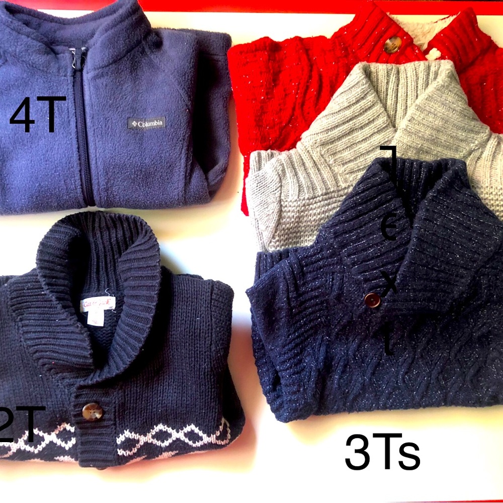 Boys sweater lot